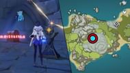 Place three Starlight Coalescences here (Image via HoYoverse)